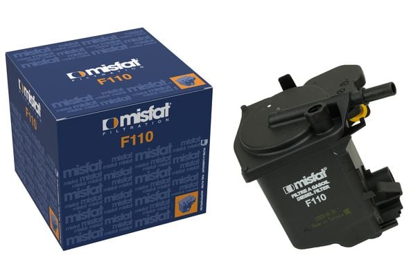 Filtre à carburant (Filtre à gasoil) MISFAT FILTRATION ref. F110